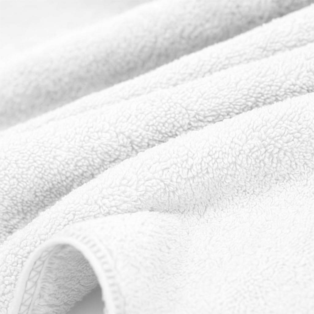 Symphony Hand Towels,100% Cotton Set of 02 Size 50x90cm Ultra Gentle 500 GSM Super Soft Highly Absorbent & Quick Drying Hand Towels for Unisex