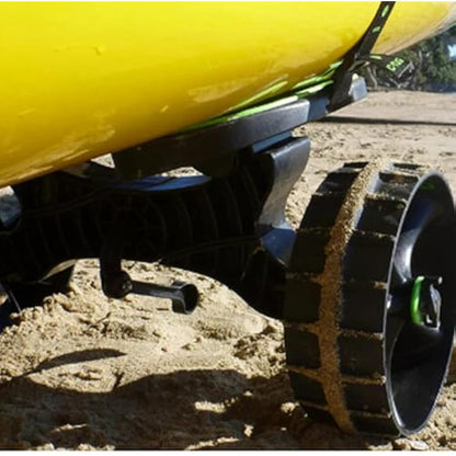 C-Tug Kayak and Canoe Trolley with Sandhopper Wheels, Green