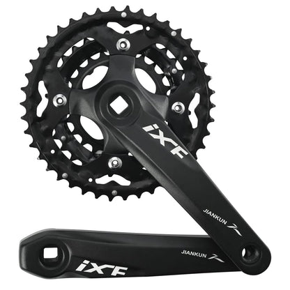 CYSKY Bike Crankset 3x 10 Speed 42-32-24T 170mm 104/64 BCD Crank Arm Set Easy to Replacement MTB BMX Road Bicycle Crankset Compatible with