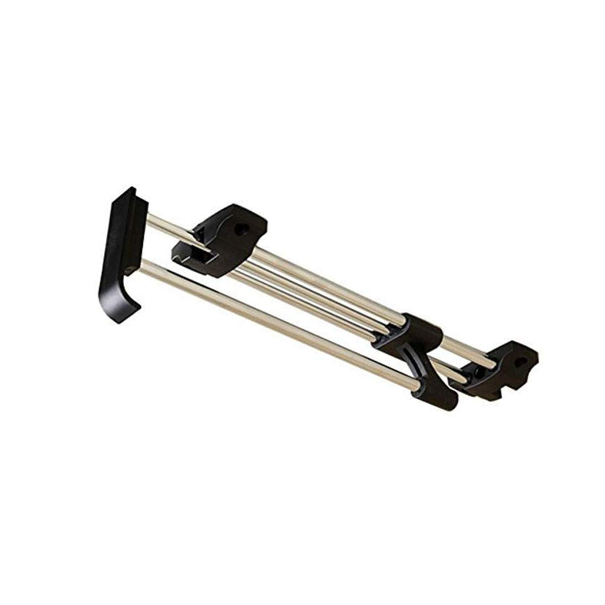 Uotyle Wardrobe Rail, Wardrobe Pull Out Clothes Hanger Rail Organizer Rack MetalStainless Steel Retractable Wardrobe Rail with Screw,40cm/15.7inch