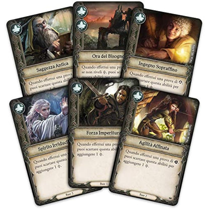 Asmodee-The Lord of the Rings Travel to Middle-Earth, Table Game Colour, 10700