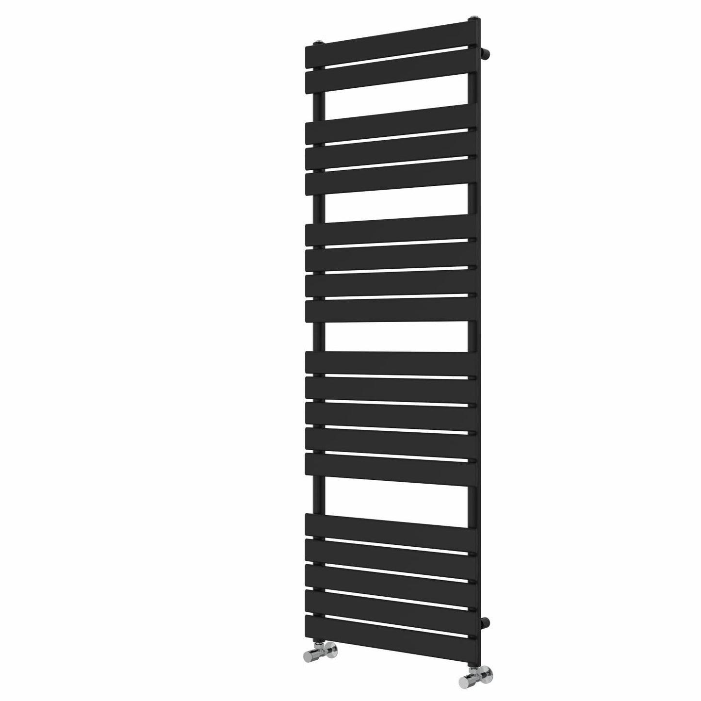 NRG 1800 x 600mm Flat Panel Heated Towel Rail Bathroom Rad Radiator Black