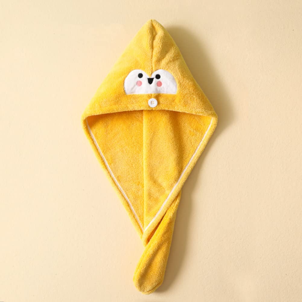 SJTJSPX Hair Towel Wrap Super absorbent hair drying hat Parent-child shower cap quick drying Turban Soft Anti-Frizz Head Towel Twist Wet Hair Towel