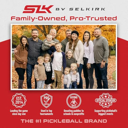 SLK Evo Power Hybrid & Soft Pickleball Paddles | Fiberglass & Carbon Fiber Paddles