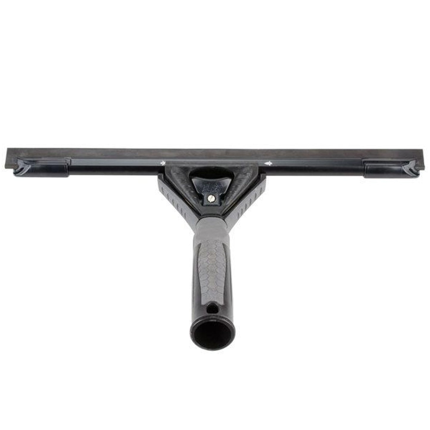 UNGER ErgoTec Ninja Squeegee 40 35cm - Large Squeegee Blade, Aluminum Channel & Rubber Grip Handle - Window Cleaning Equipment, Black
