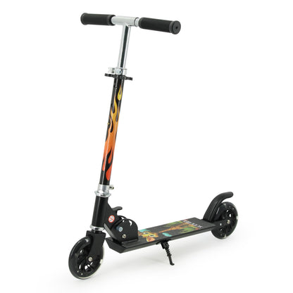 TENBOOM Scooter for Kids Ages 4-7, 2 Wheels Light Up Gift Scooters for Girls Boys Ages 6-12, Easy Folding Kids Scooter with 3 Levels Adjustable