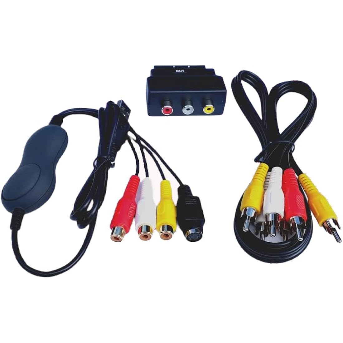 Video-2-PC. VHS and Camcorder USB Capture Kit. Windows 11/10/8/7 Compatible. Capture from VHS, MiniDV or HI8 to MP4 and DVD.