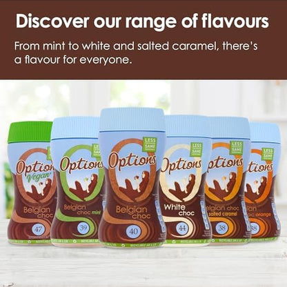 Options Belgian Mint Chocolate Sachets - Pack of 30