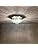 A1A9 Modern Flush Mount Crystal Chandelier, K9 Crystal Droplet Round Chrome Ceiling Lights, Elegant LED Pendant Lamp Fixture for Living Room, Dining Room, Bedroom, Lounge D35cm 4 Lights