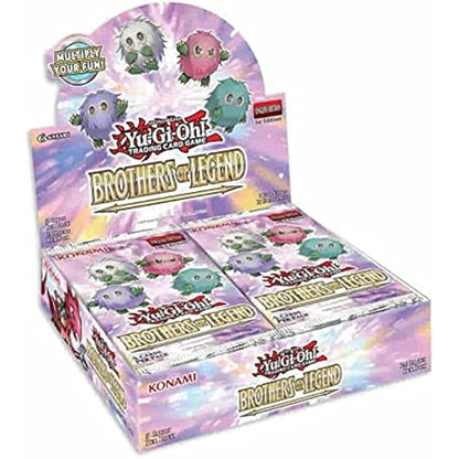 Yugioh Brothers of Legend 2021 Booster Box - 24 Packs of 5 Cards