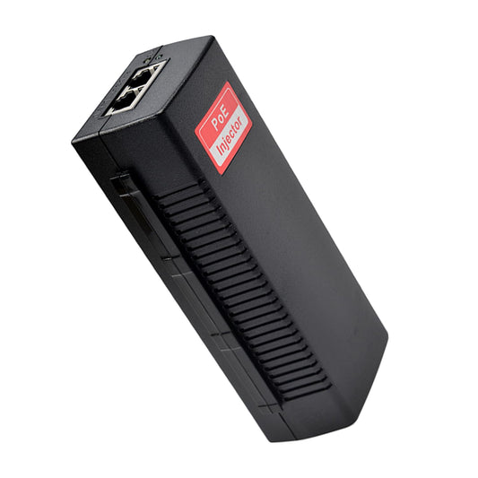 Gigabit 30W PoE Injector 48V DC Adapter, IEEE 802.3 at/af Active POE+ RJ-45 10/100/1000Mbps, up to 100 Meters (328 Feet), Plug and Play, Non-PoE to