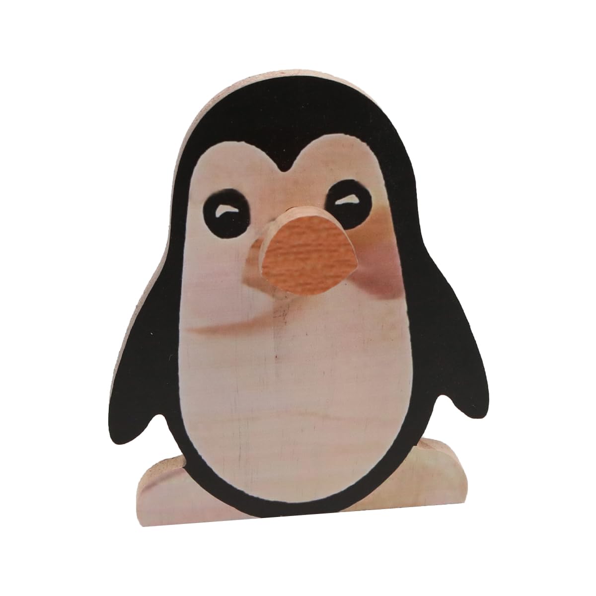 Tiardey Wood Eyeglass Stand Creative Animal Shape Glasses Holder Sunglasses Display Rack Office Decoration Desktop Glasses Holder -Penguin