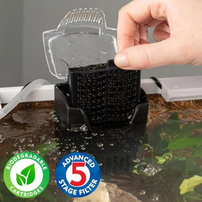 Interpet 1 Month Service Pack for the Interpet Internal Cartridge Filter CF 3 (1 x Front Coir Tech Cartridge, 1 x Back Coir Tech Cartridge)