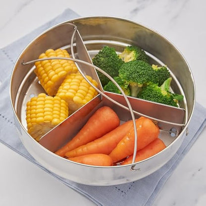 Judge Pressure Cooker, Hard Anodised 5L, (24.5cm) With Steamer Basket, Great Healthier and Quicker Cookware, Suitable for All Hob Types Except Induction