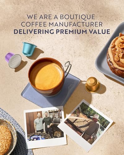 ROSSO CAFFÈ 80 Nespresso Machine Compatible Capsules, "Reserve Edition" Variety Pack, 8 Flavours, Aluminium Coffee Pods - Made in Italy