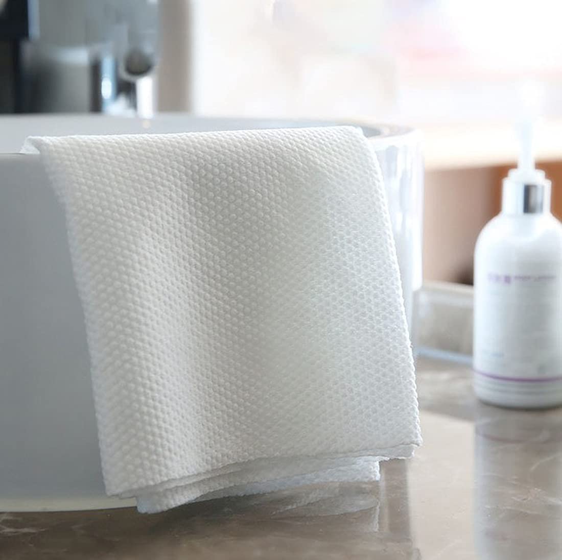 JITTY 4 Sets Disposable 1 Hand + 1 Bath Towels Set