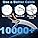 Soibke Ethernet Cable 100m, Cat 6 Extra Long White LAN Internet Cable Bulk 100m, Outdoor Weatherproof Network Cable -RJ45 Gigabit LAN Cable High Speed UTP 23AWG CCA Patch Cord