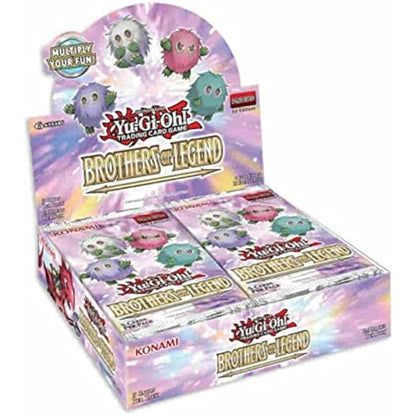 Yugioh Brothers of Legend 2021 Booster Box - 24 Packs of 5 Cards