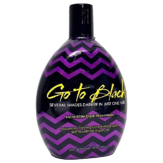 Supretan Go To Black Dark Tanning Lotion Maximizer 350ml ? Indoor & Outdoor Tanning Bed Lotion for Deep Bronzing ? Fast-Acting Dark Tan Enhancer with