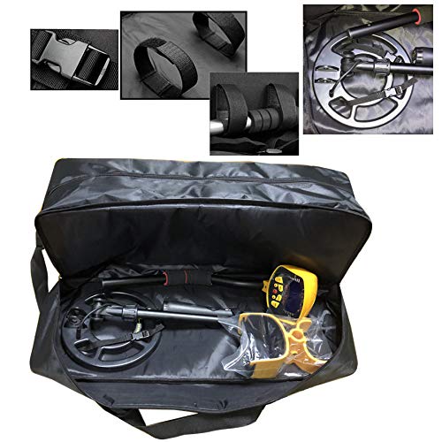 Metal Detector Carry Bag Portable Waterproof Canvas Storage Bag Double-layer Carry Tools Organizer Backpack for Metal Detect