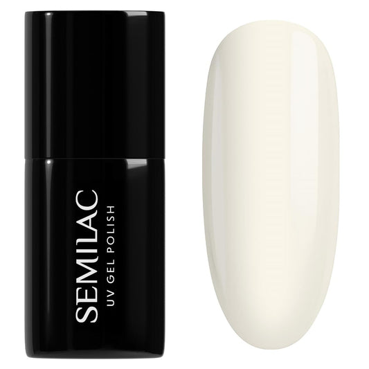 SEMILAC Gel Nail Polish 388 Sunny Lemon - Full Coverage Gel Polish - Soak Off Easy To Use LED/UV Nail Lamp - Long Lasting Manicure and Pedicure up to