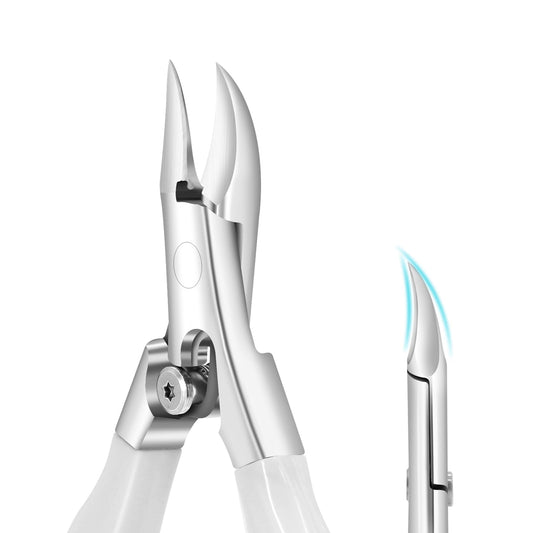 Toenail Clipper for Thick Toenails,Heavy Duty Ingrown Nail Clippers,Podiatrist Toenail Nipper/Cutter for Seniors with Sharp Blades,Protective