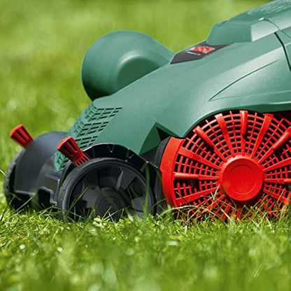 Bosch Electric Lawn Raker UniversalRake 900 (900 W, Operating width: 32 cm, Capacity of collection box: 50 l, in carton packaging)
