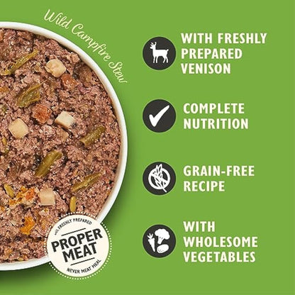 Lily's Kitchen Wild Campfire Stew - Complete Natural Adult Dog Food Wet (10 x 150g Trays)