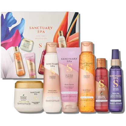 Sanctuary Spa Spa Day Discovery Gift Set, Vegan, Gift For Women, Birthday Gift, Womens Gift Sets, Self Care Gift