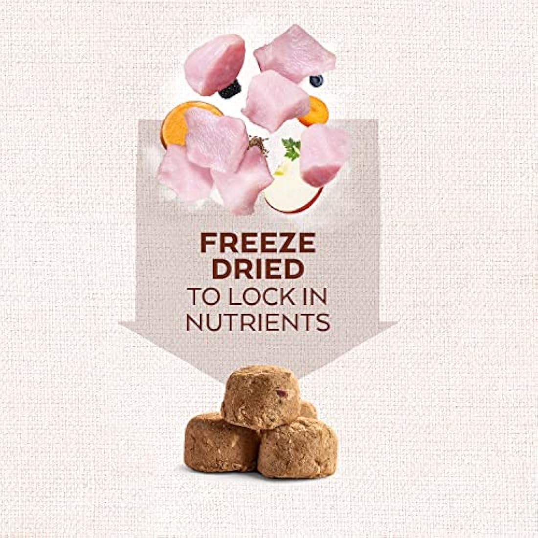 Nature's Variety Complete Freezed Dried Food Turkey for Dogs Mini and Small - Case 7 x 120 g