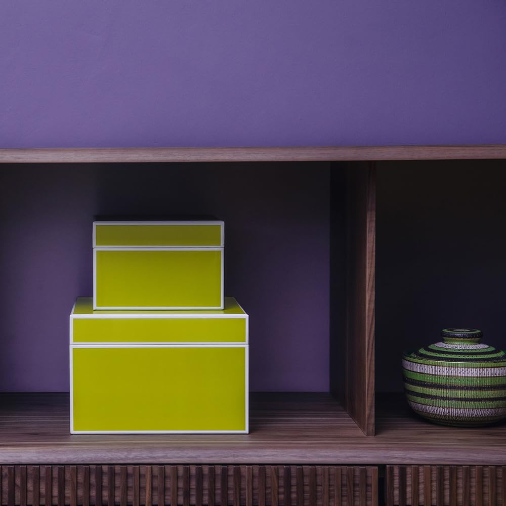 Semikolon 370098 Set of 5 storage boxes - 5 pieces - various sizes - gift boxes - lava stone grey