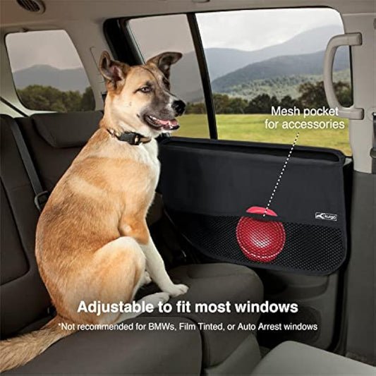 Kurgo Car Door Guard, Dog Car Door Protector, Easy Installation, Waterproof & Stain-Resistant, 2-Pack, Black