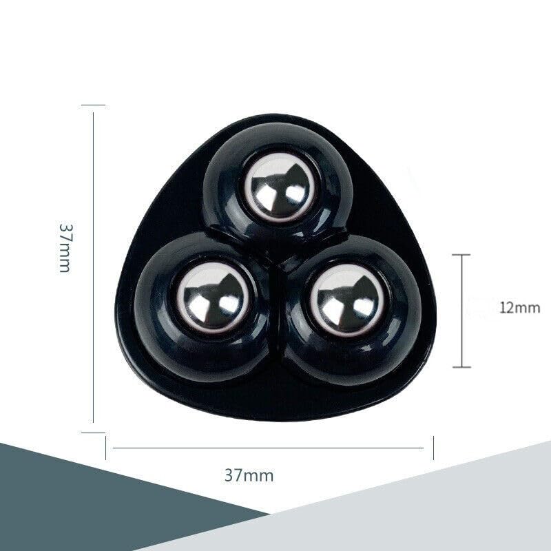 Buy-Simplicity® 4pcs Self Adhesive Mini Caster Wheel 360° Rotation, Mini Appliance Wheels Stick On