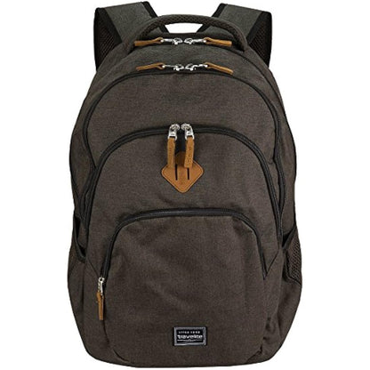 travelite hand luggage backpack, laptop backpack 15.6 inch, BASICS, daypack, daypack with many compartments, 45 cm, 22 liters