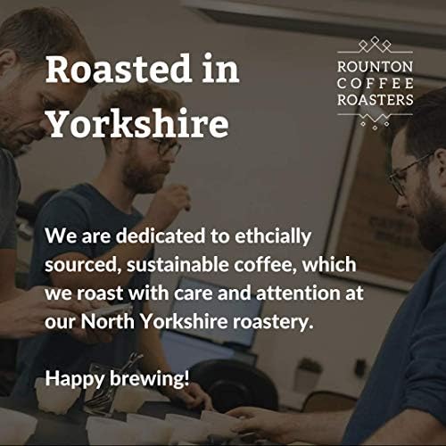 Rounton Coffee Roasters | Two Stories Blend 1kg Sweet & Fruity Coffee | Roasted in Yorkshire | Whole Beans 1kg Medium Espresso Roast | Speciality Coffee Bags