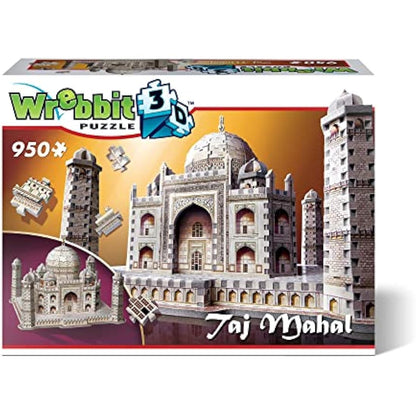 Wrebbit3D | Taj Mahal (950pc) | 3D Puzzle | Ages 8+