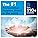 Tork 130051 Wiping Paper Plus / 2 Ply Absorbent QuickDry Paper Roll Suitable for Tork W1 Wipers Wall/Floor/Standard System / Blue / 1 x 510m / Ø 39cm