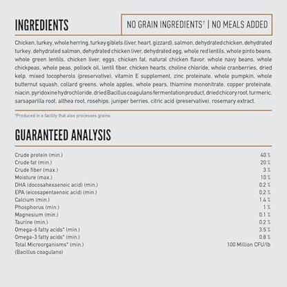 ORIJEN Dry Cat Food, Grain-Free, Fresh and Raw Animal Ingredients