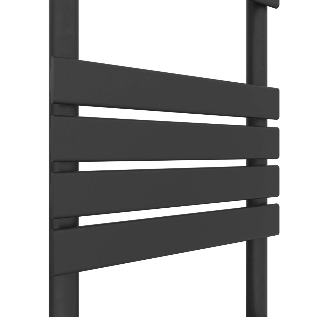 Warmehaus Flat Panel Heated Towel Rail Grey Anthracite Radiator 1600x450mm