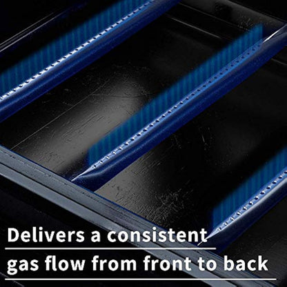 LOKHING 69787 Grill Burner Tube 45.7 CM for Weber Spirit 300 Series, Spirit E310 S310 E320 S320 E330 S330 SP330 (2013 and Newer), Fits Up Front Control