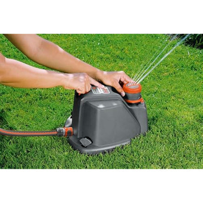 Gardena Comfort Large-Area Irrigation AquaContour automatic: Surface irrigation for individual irrigation Almost every garden contour, simple programming, range 2.5-10.5 m (8133-20)