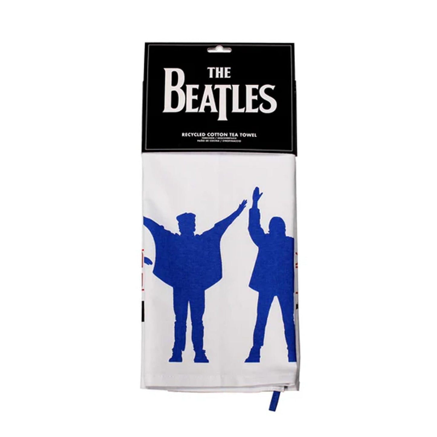 Half Moon Bay The Beatles Help Band logo Tea Towel One Size