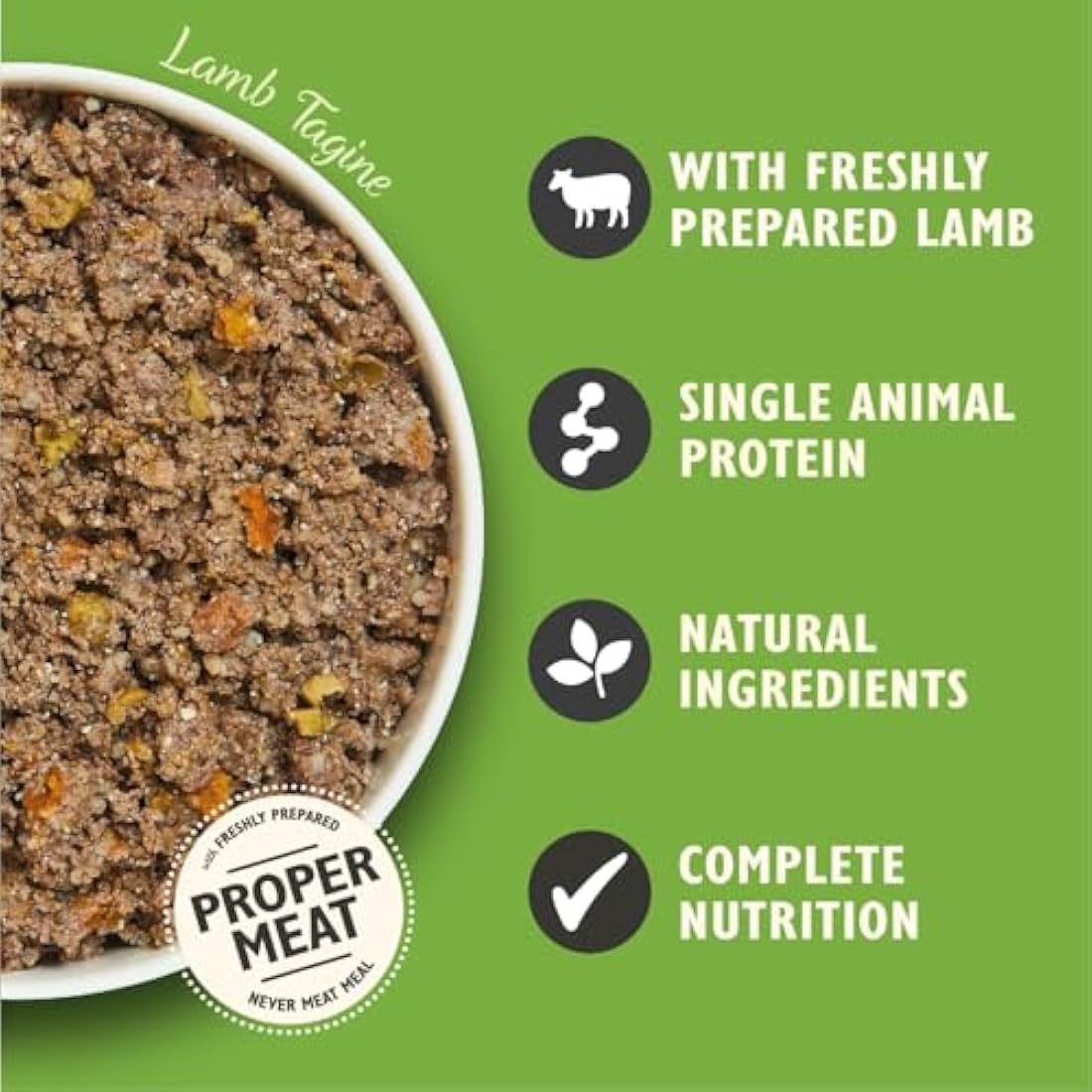 Lily’s Kitchen Dog Food Wet Trays - 36 x 150g Multipack - Made with Natural Ingredients - 24 x Beef Goulash, 12 x Lamb Tagine
