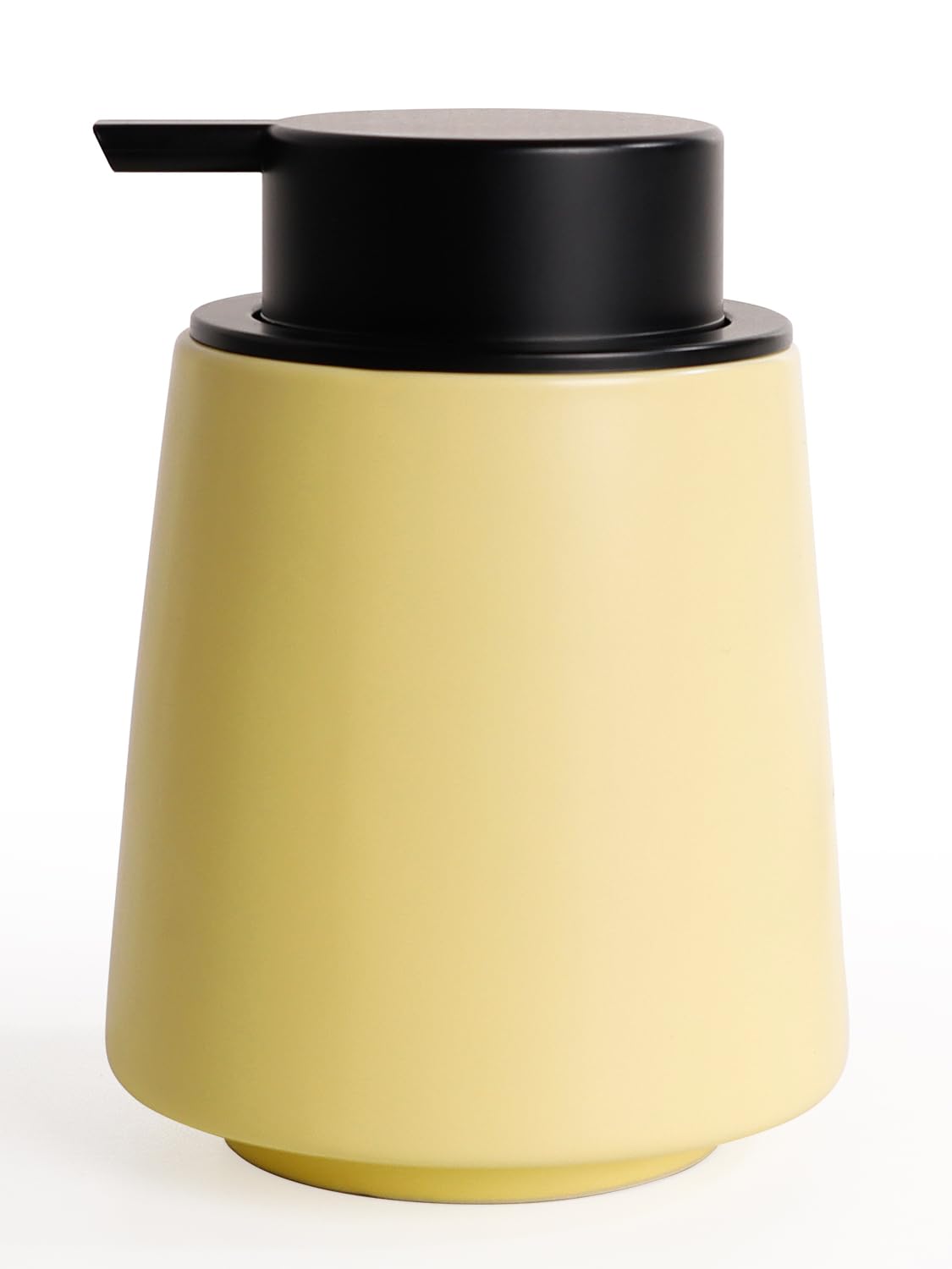 Autumnlife Ceramic Soap Dispenser, 14 oz Bathroom Hand Soap Dispenser, Liquid Dispenser with Pump, Refillable Modern Lotion Dish Dispenser for