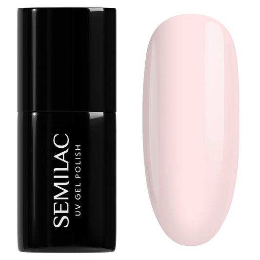 SEMILAC Gel Nail Polish 572 Bride Like Me - Full Coverage Gel Polish - Soak Off Easy To Use LED/UV Nail Lamp - Long Lasting Manicure and Pedicure up