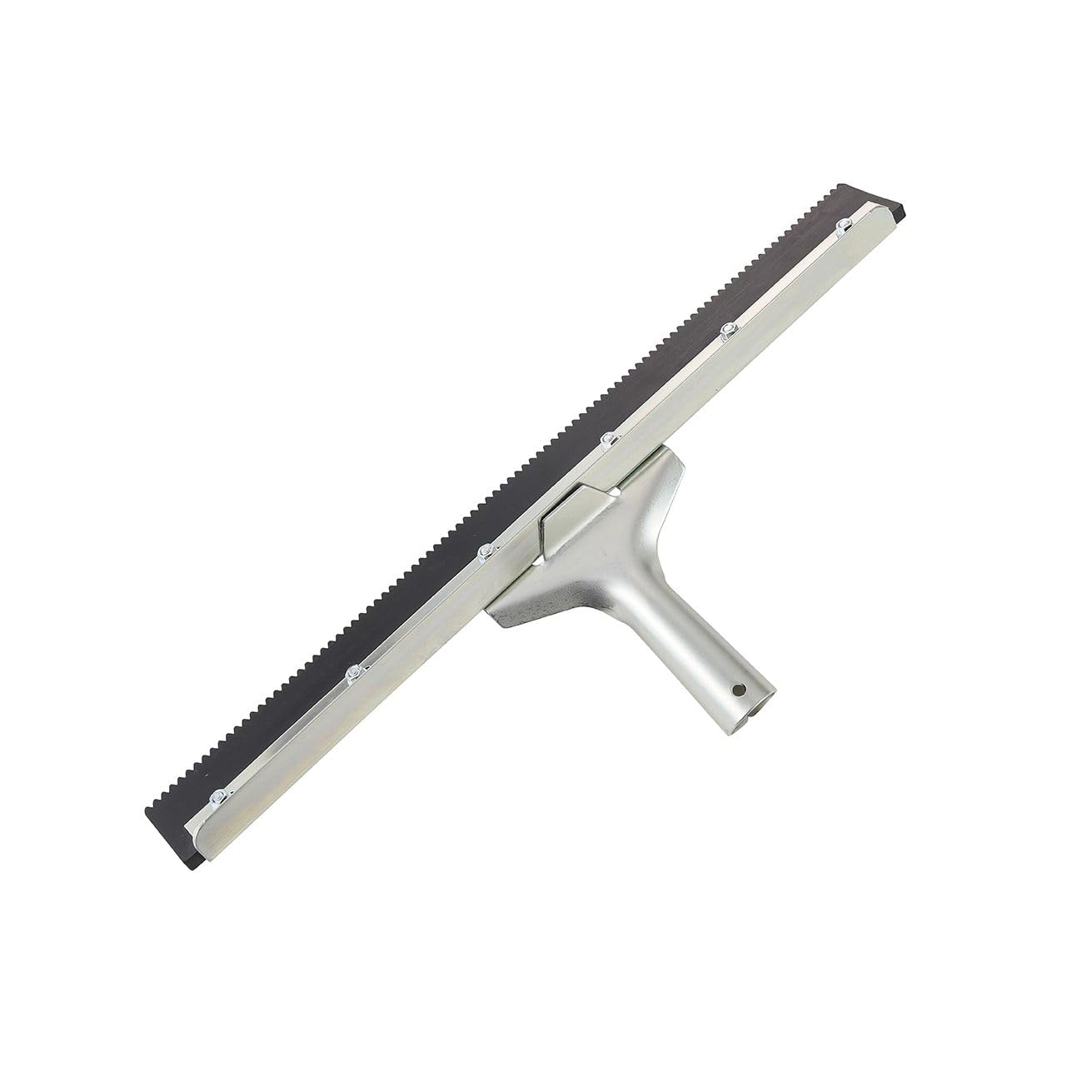 18 Inch Notched Floor Squeegee – Heavy Duty Epoxy & Resin Floor Spreader Tool with Durable Poly Blade, Ideal for Concrete, Garage