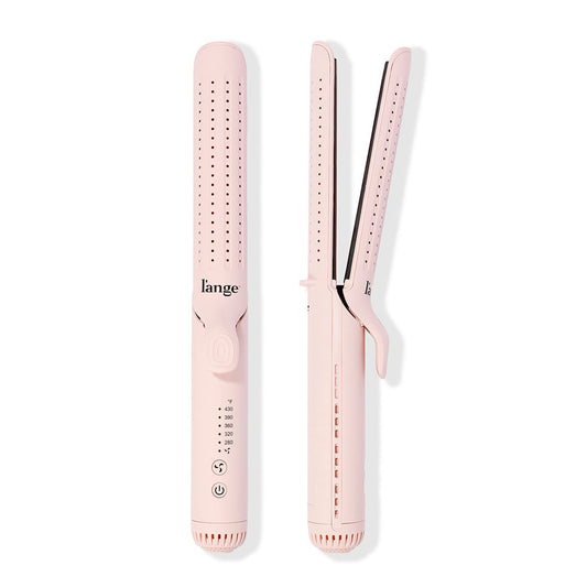 L'ANGE HAIR Le Duo Grande 360? Airflow Styler - 2-in-1 Curling Wand & Titanium Flat Iron Hair Straightener - Professional Hair Styler - Hair Curler