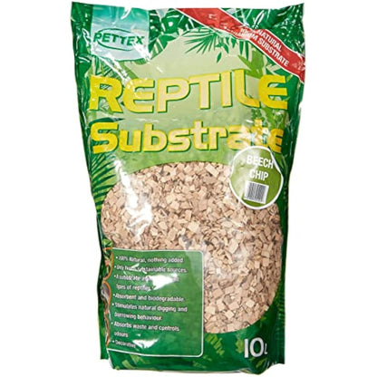 Pettex Reptile Substrate - Beech Chips 10L