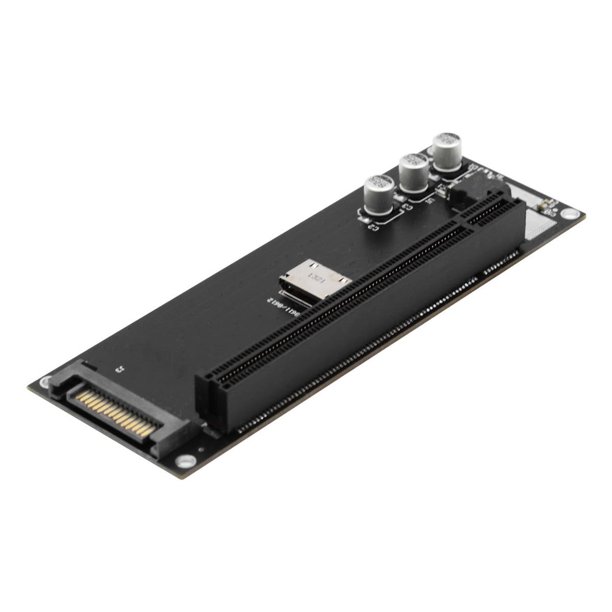VOANZO Oculink SFF-8611/8612 to PCI-E 4.0 x16 Expansion Card with SATA Power Connector for External Graphics Cards