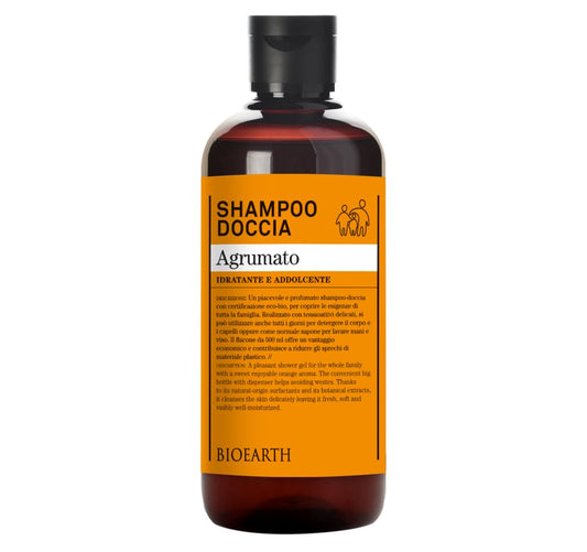 Bioearth Family Citrus Shower Shampoo 500ml